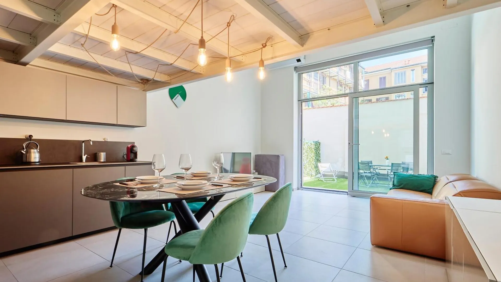 Appartement Design Loft With Private Garden - Portello Milan Italie
